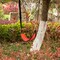 Playberg Patio Playground Kids Fun Hanging Mesh Fabric Tree Swing with Adjustable Strap, Red QI004560.RD - alternate 4